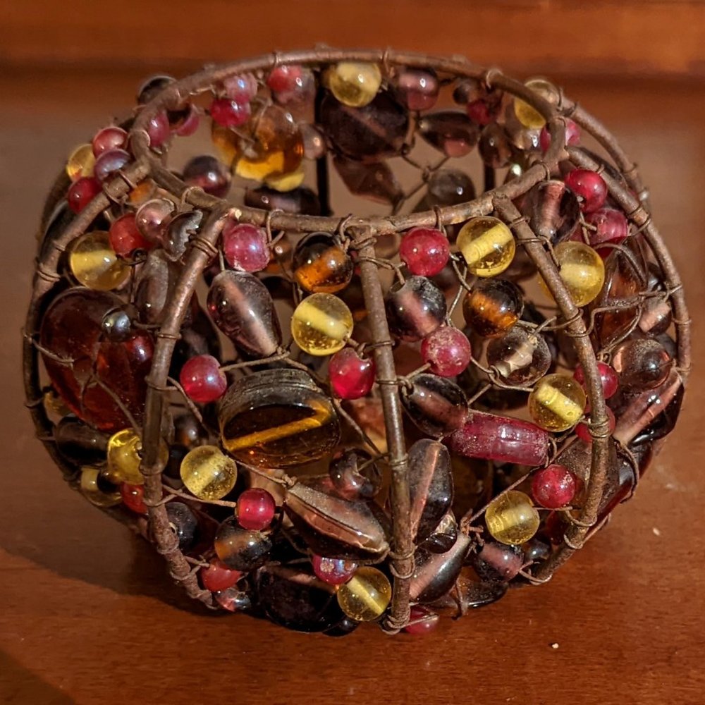 Decorative Rock Candle Holder/Bowl